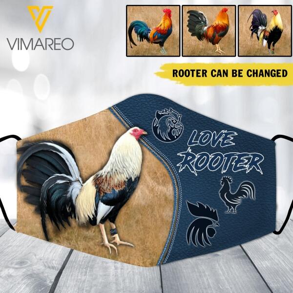 PERSONALIZED ROOSTER 3D NORMAL MASK TNTN0909