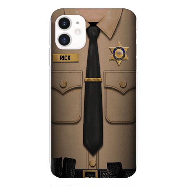 Personalized Sheriff Phone Case Printed SEP-MQ21