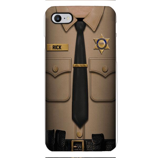 Personalized Sheriff Phone Case Printed SEP-MQ21