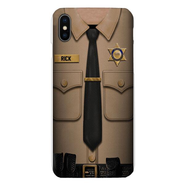 Personalized Sheriff Phone Case Printed SEP-MQ21