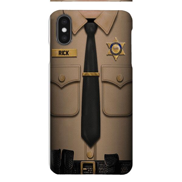 Personalized Sheriff Phone Case Printed SEP-MQ21