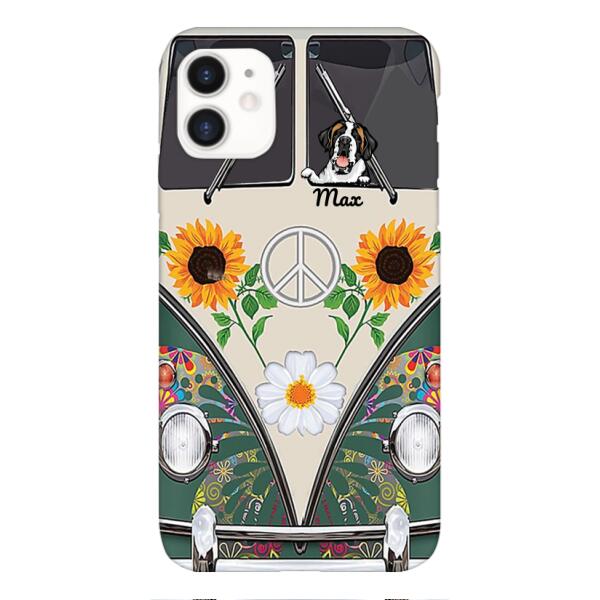 Personalized Dog Woman Love Phone Case Printed MA0207VH