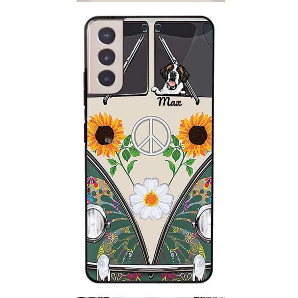 Personalized Dog Woman Love Phone Case Printed MA0207VH