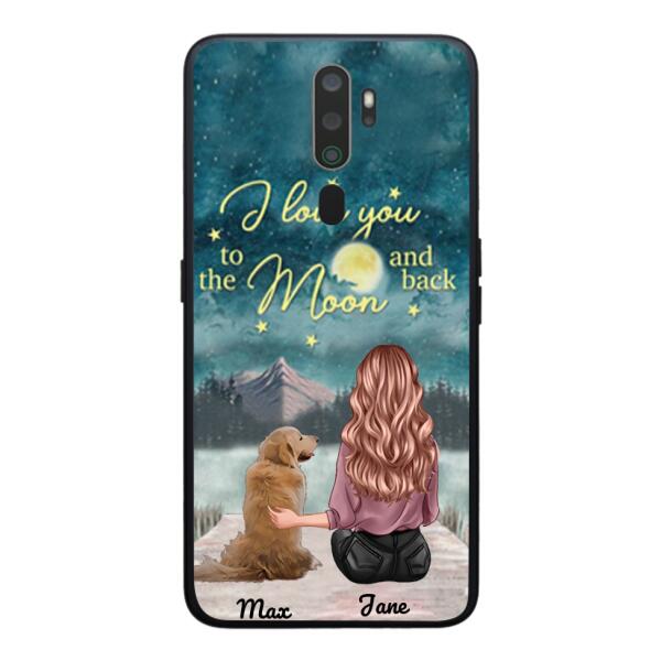 Personalized Dog Woman Love Phone Case Printed MD0207VH