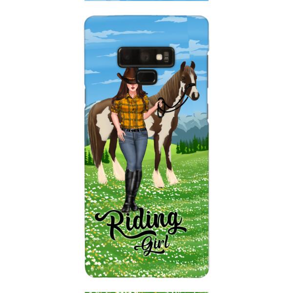 PERSONALIZED RIDING GIRL PHONE CASE PRINTED 3D NEYQ02