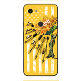CUSTOMIZED GRANDMA MOTHER PERSONALIZED NICKNAME SUNFLOWER PHONE CASE TNMA