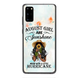 Personalized August Girl Are Sunshine Phone Case JUL-DT09