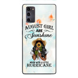 Personalized August Girl Are Sunshine Phone Case JUL-DT09
