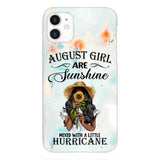 Personalized August Girl Are Sunshine Phone Case JUL-DT09