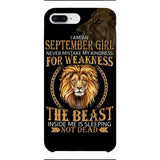 Personalized September Girl Phone Case AUG-MQ05