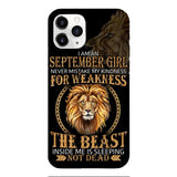 Personalized September Girl Phone Case AUG-MQ05