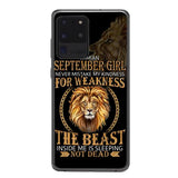 Personalized September Girl Phone Case AUG-MQ05