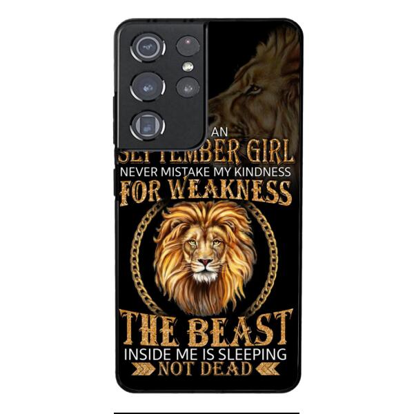 Personalized September Girl Phone Case AUG-MQ05