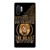 Personalized September Girl Phone Case AUG-MQ05