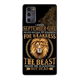 Personalized September Girl Phone Case AUG-MQ05