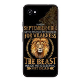 Personalized September Girl Phone Case AUG-MQ05