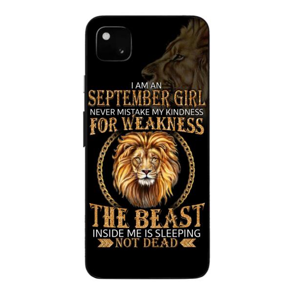Personalized September Girl Phone Case AUG-MQ05