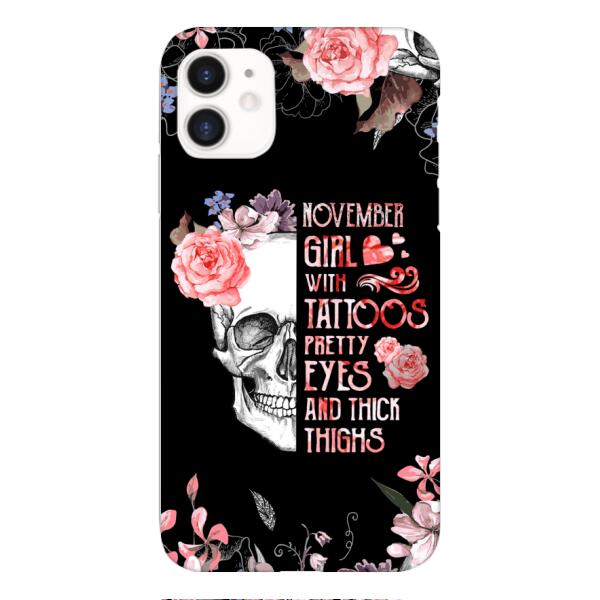 Personalized November Girl Phone Case AUG-HQ05