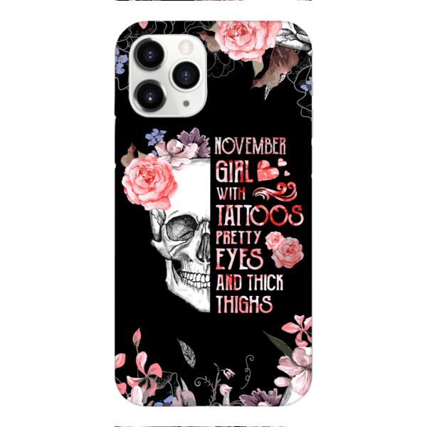 Personalized November Girl Phone Case AUG-HQ05