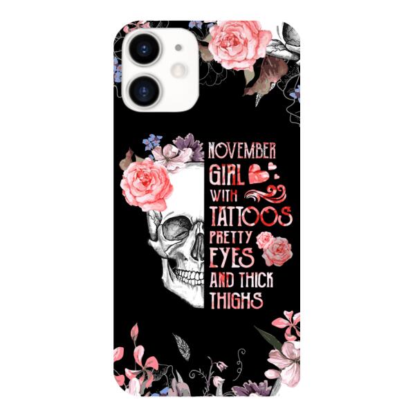 Personalized November Girl Phone Case AUG-HQ05