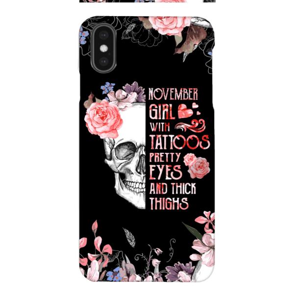 Personalized November Girl Phone Case AUG-HQ05