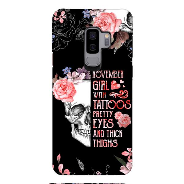 Personalized November Girl Phone Case AUG-HQ05