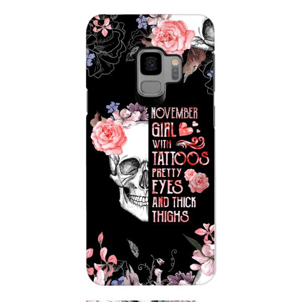 Personalized November Girl Phone Case AUG-HQ05