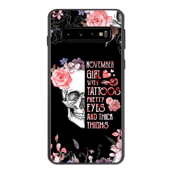 Personalized November Girl Phone Case AUG-HQ05