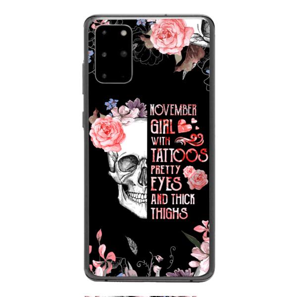 Personalized November Girl Phone Case AUG-HQ05
