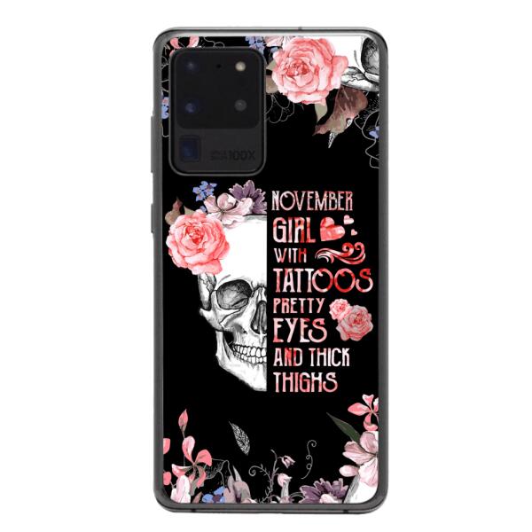 Personalized November Girl Phone Case AUG-HQ05