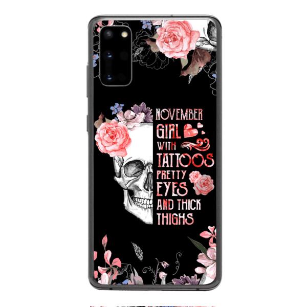 Personalized November Girl Phone Case AUG-HQ05