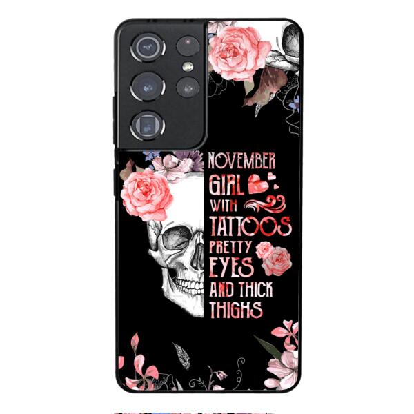 Personalized November Girl Phone Case AUG-HQ05