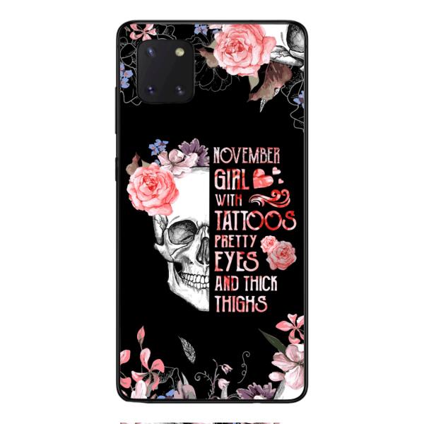 Personalized November Girl Phone Case AUG-HQ05
