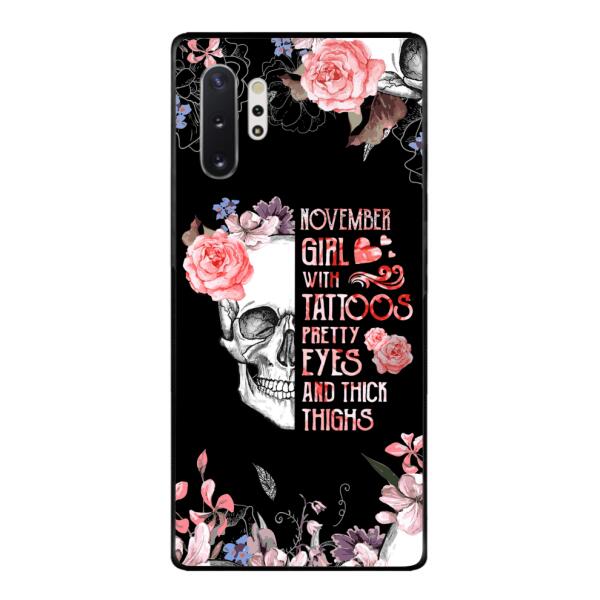 Personalized November Girl Phone Case AUG-HQ05