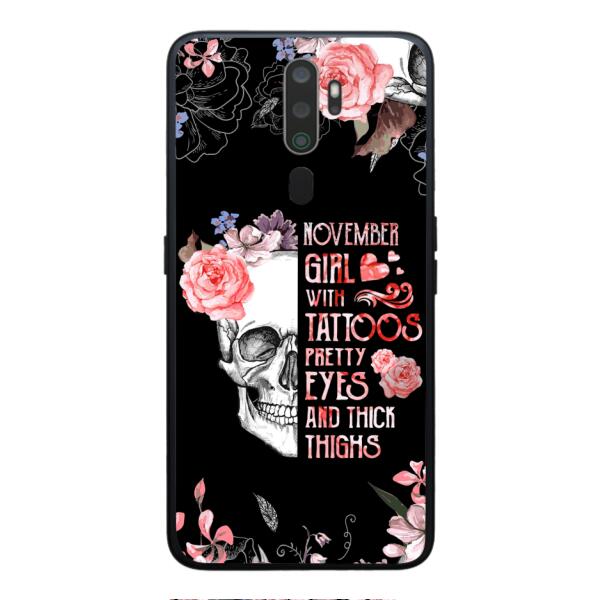 Personalized November Girl Phone Case AUG-HQ05