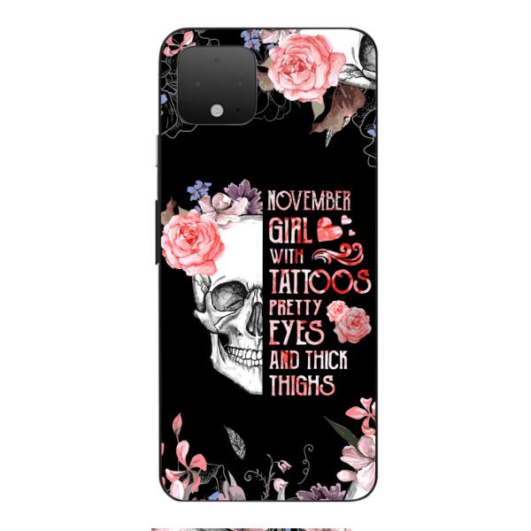 Personalized November Girl Phone Case AUG-HQ05