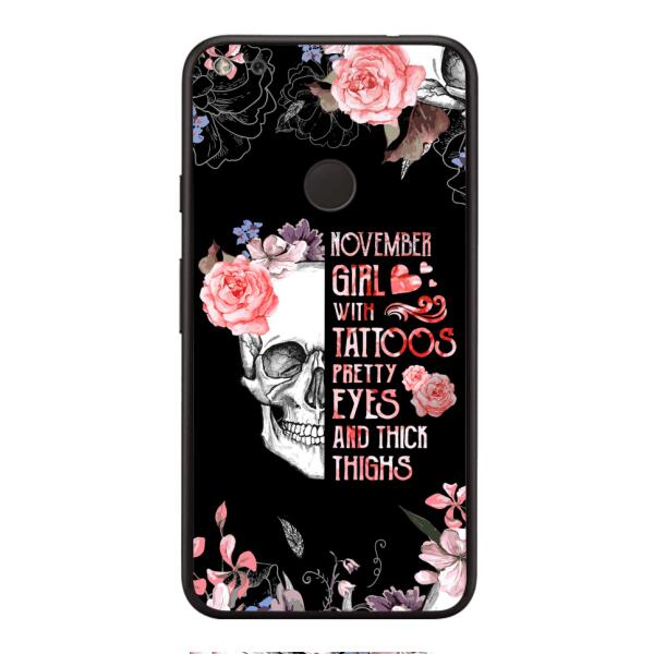 Personalized November Girl Phone Case AUG-HQ05