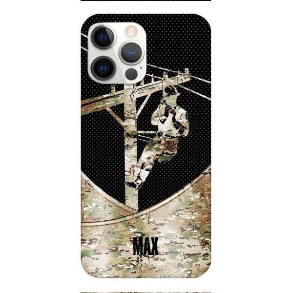 Personalized Lineman Phone Case SEP-HQ25