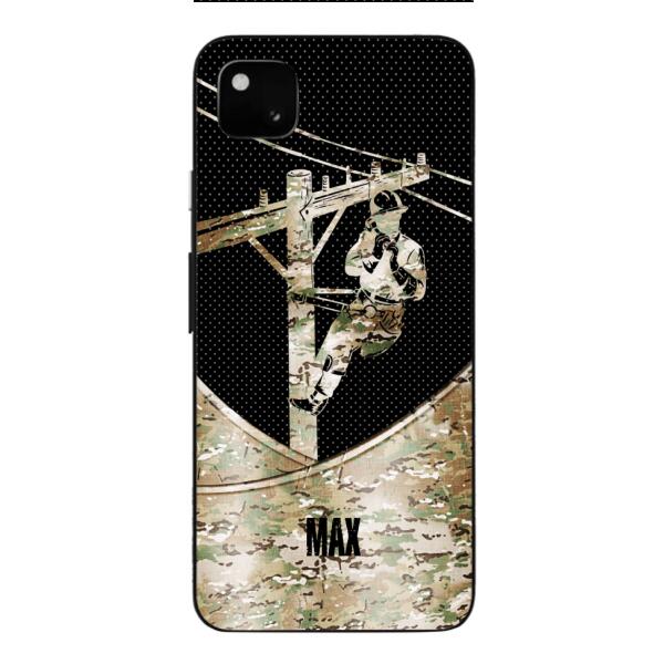 Personalized Lineman Phone Case SEP-HQ25