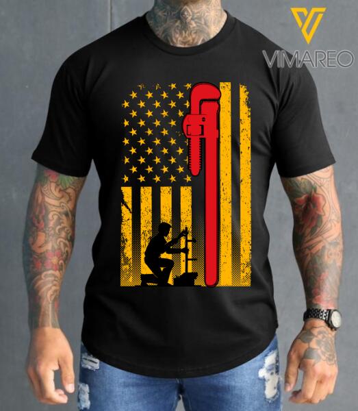 Personalized Plumber Tshirt Printed SEP-MA25