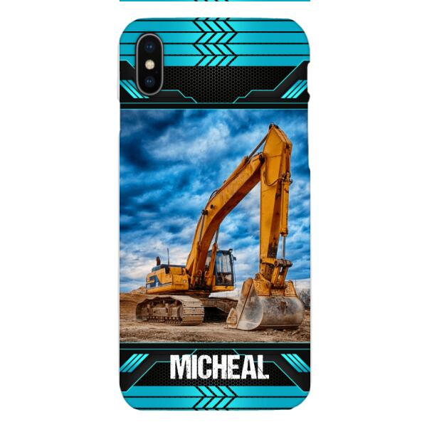 Personalized Excavator Phone Case Mutilcolor NEY27T