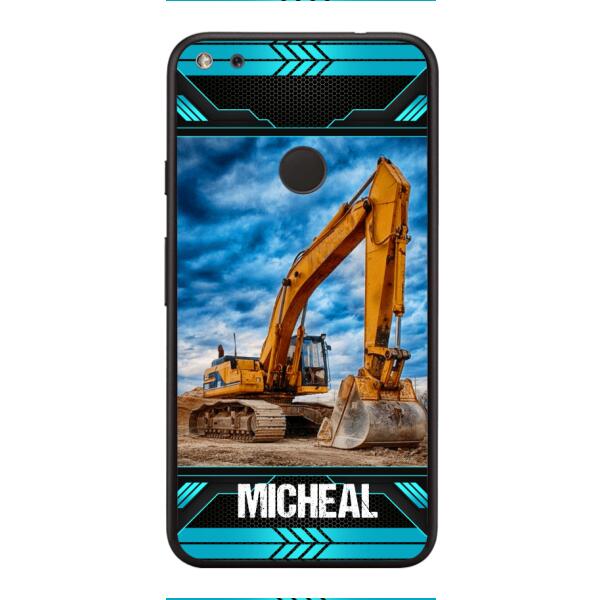 Personalized Excavator Phone Case Mutilcolor NEY27T