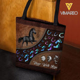 PERSONALIZED HORSE TOTE BAG TNTN3009