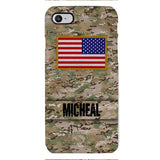 Personalized U.S Soldier Phone Case OCT-HQ07