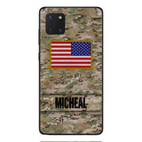 Personalized U.S Soldier Phone Case OCT-HQ07