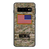Personalized U.S Soldier Phone Case OCT-HQ07