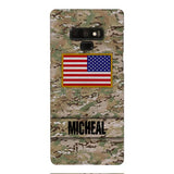 Personalized U.S Soldier Phone Case OCT-HQ07
