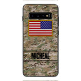 Personalized U.S Soldier Phone Case OCT-HQ07