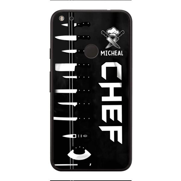 PERSONALIZED CHEF PHONECASE TNVQ0710