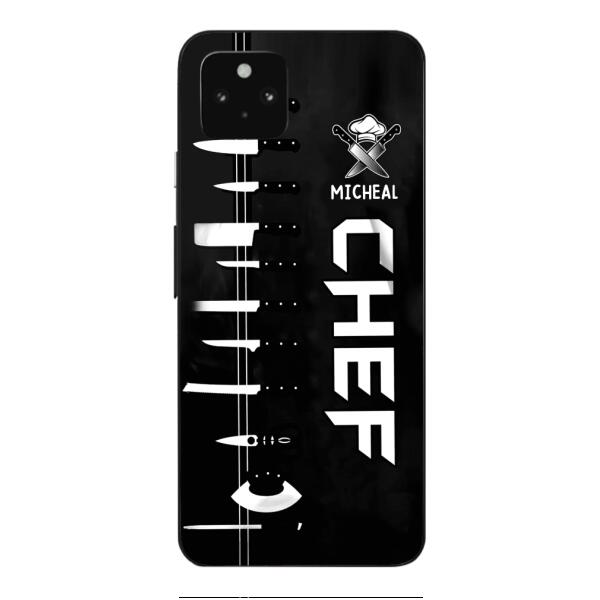 PERSONALIZED CHEF PHONECASE TNVQ0710